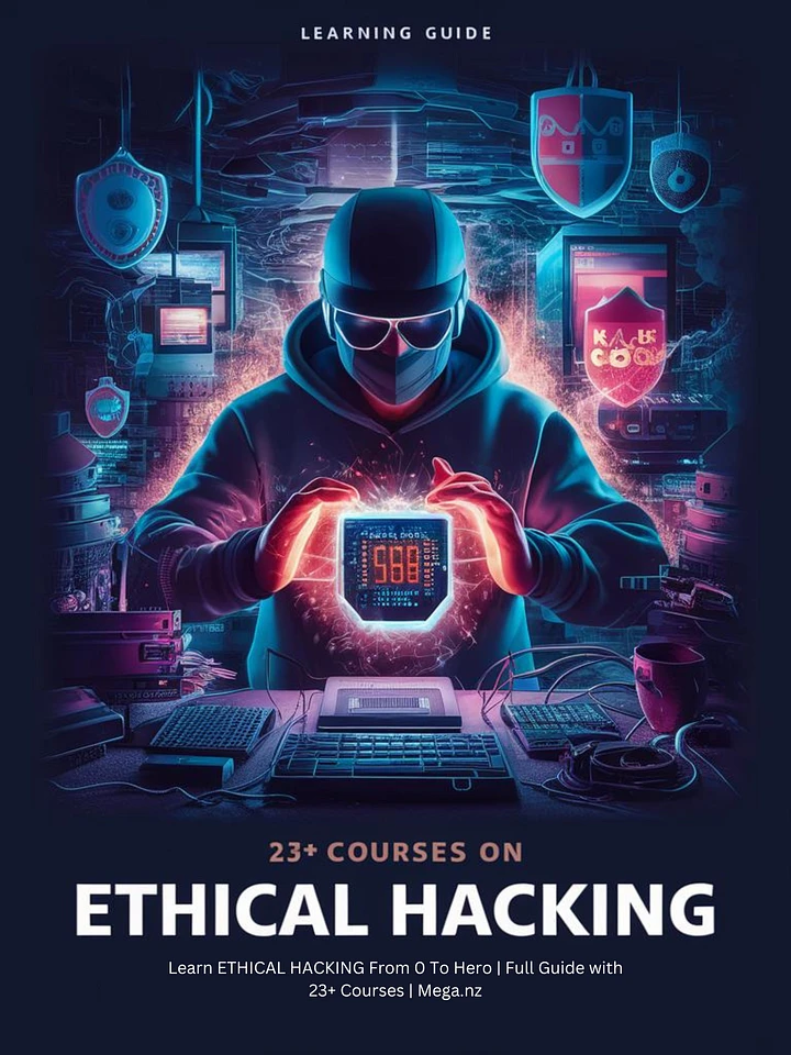 Learn ETHICAL HACKING From 0 To Hero | Full Guide with 23+ Courses | Mega.nz product image (1)