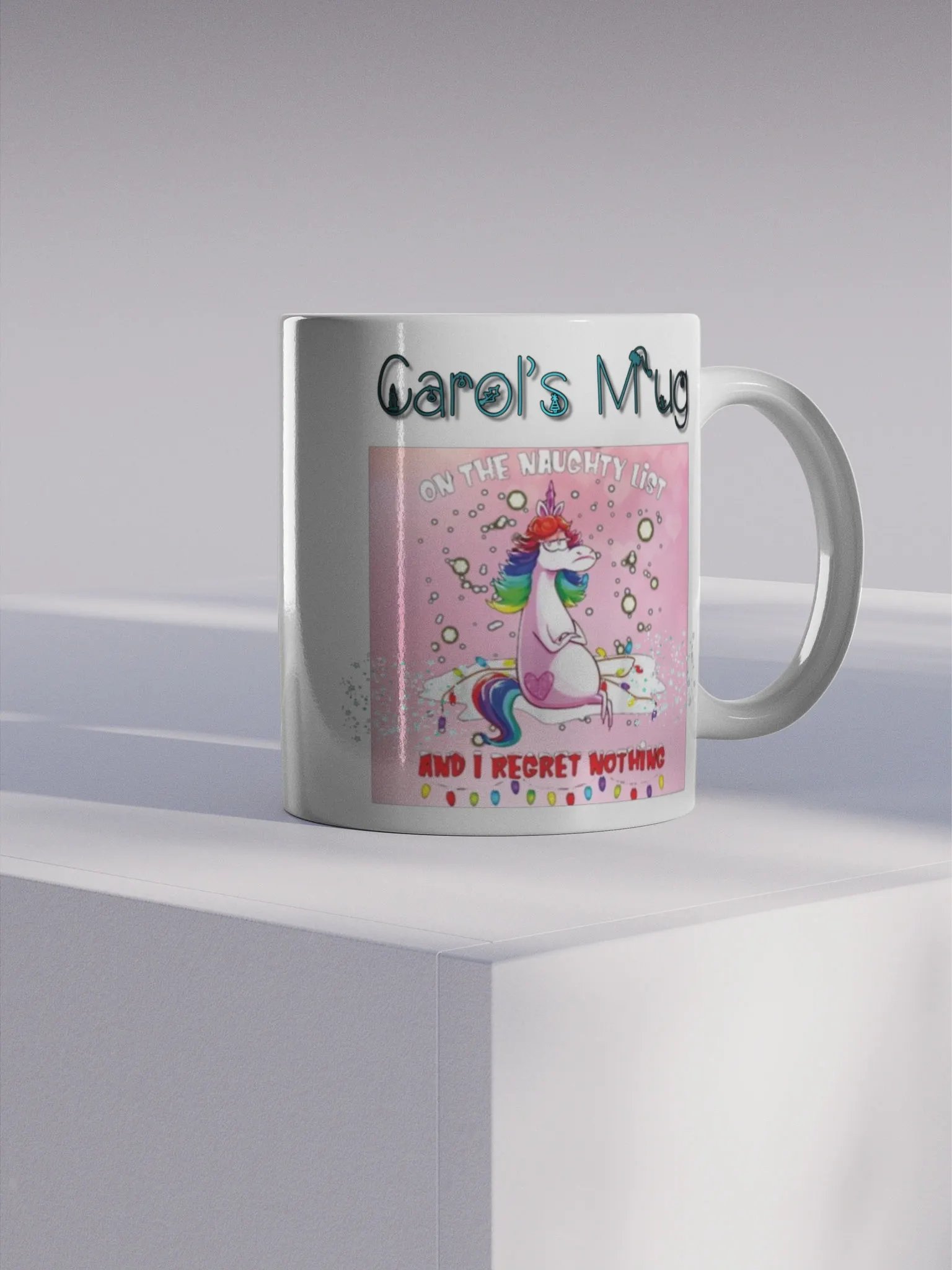 Personalized “ I Regret Nothing” Mug product image (4)