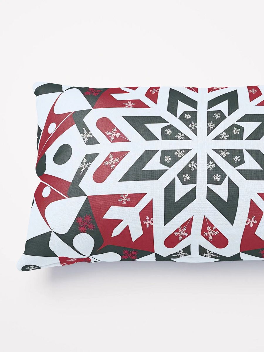 Snowflake patterned All-Over Print Basic Pillow product image (3)