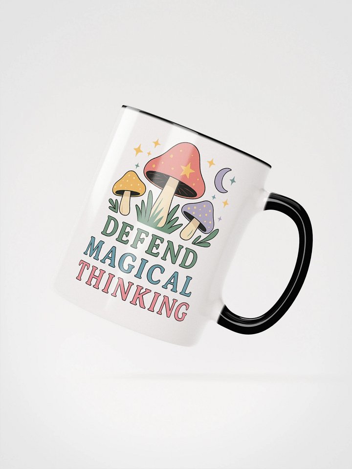 Defend Magical Thinking Accent Mug product image (11)