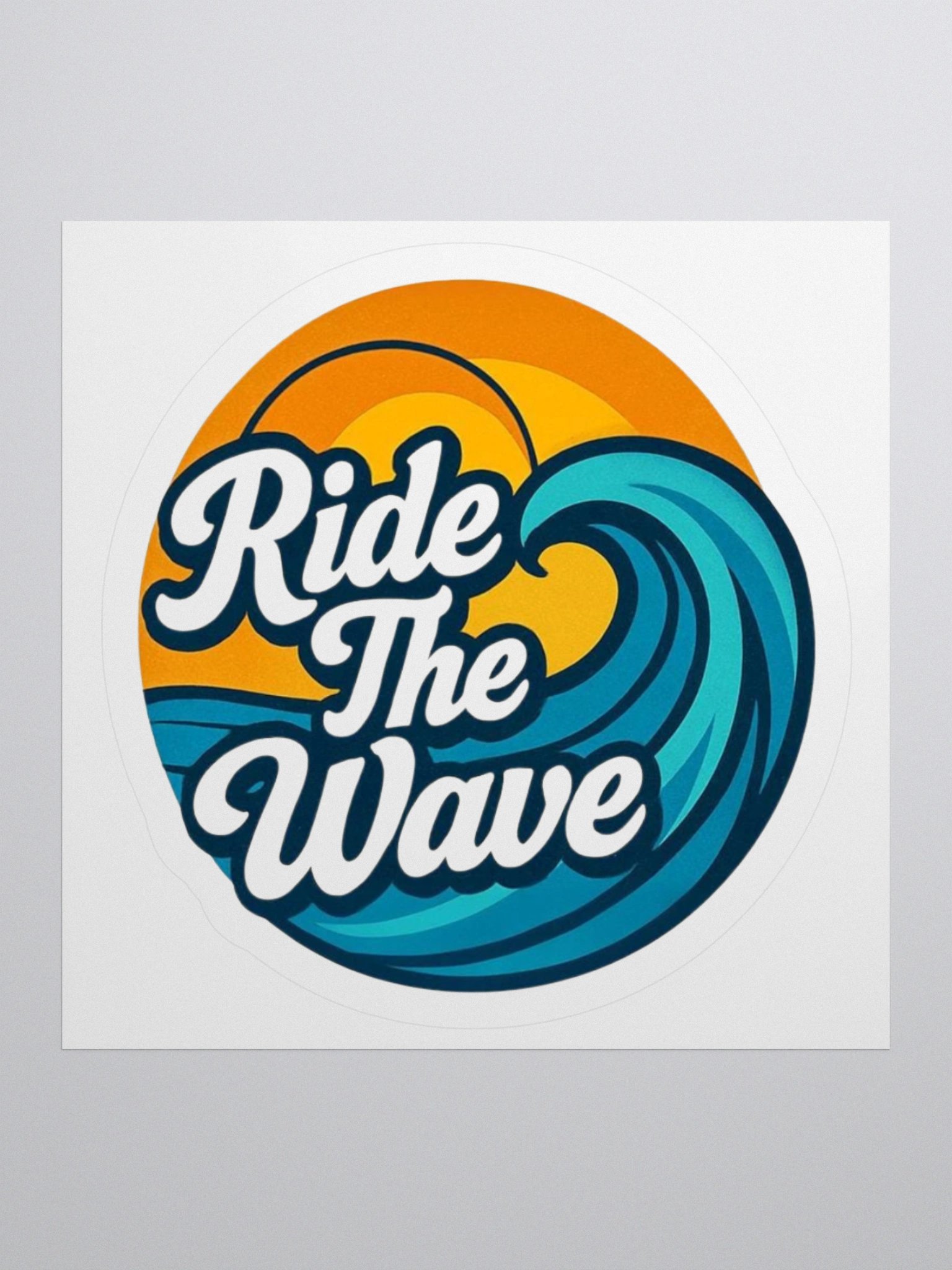 Ride The Wave Sticker product image (2)