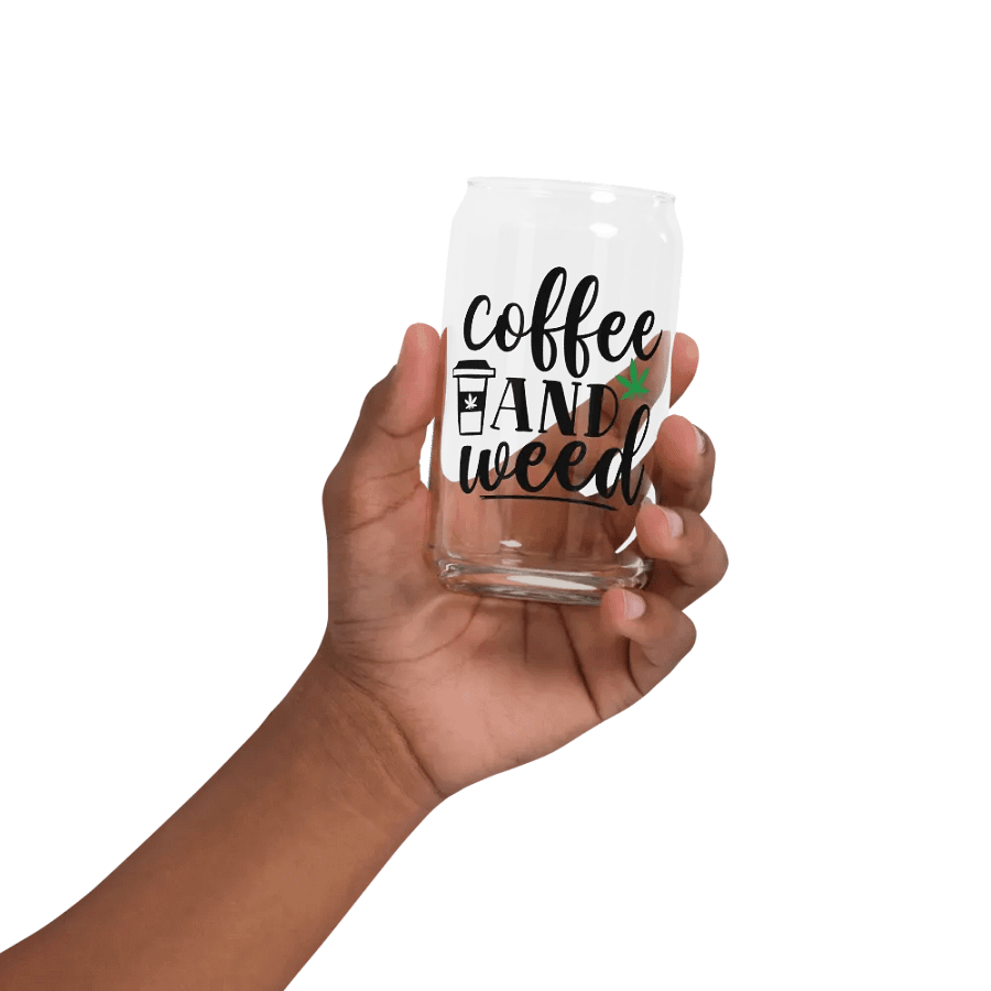 'Coffee & Weed' Glass product image (2)