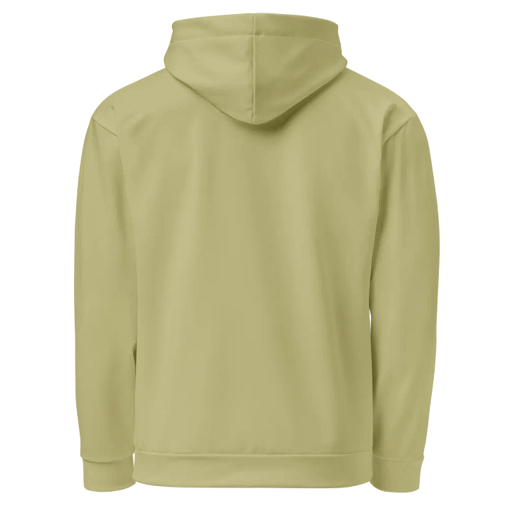Plain Medium Yellow True Summer Unisex Recycled Polyester Heavyweight Premium Hoodie by Treasure Pie product image (2)