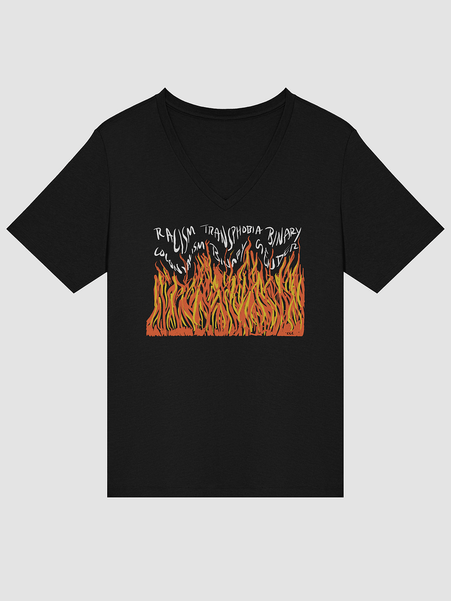 Burn The Big 5 Down V-Neck tee product image (11)