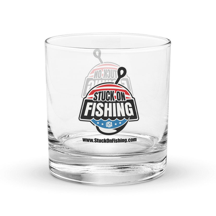 Stuck on Fishing Rocks Glass product image (1)