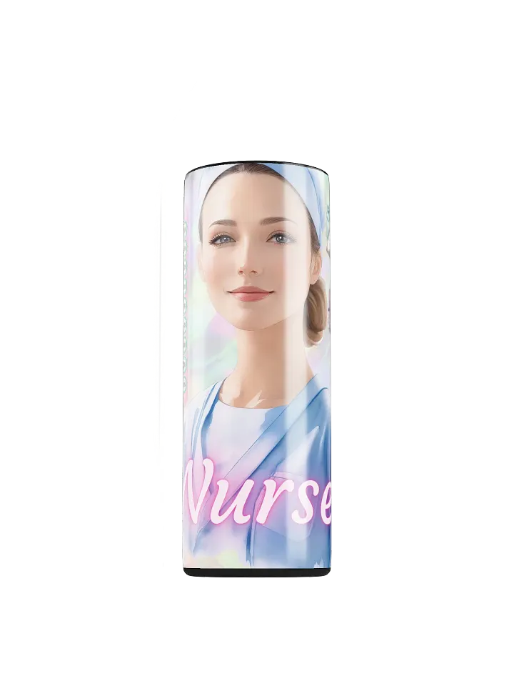 Nurse 20 oz Skinny Stainless Steel Tumbler product image (1)