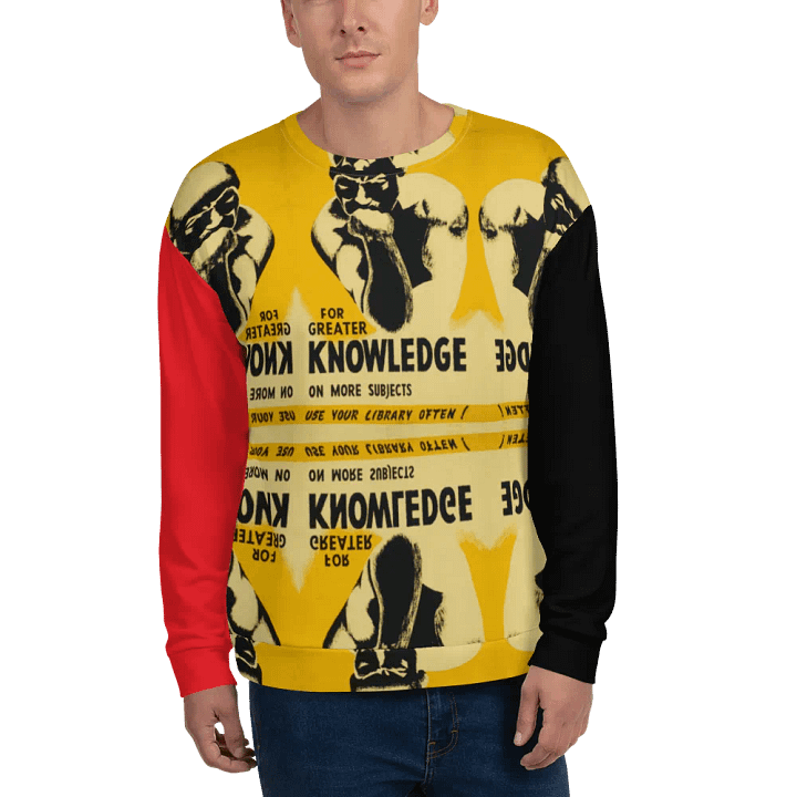 “For Greater Knowledge” Unisex Sweatshirt product image (1)