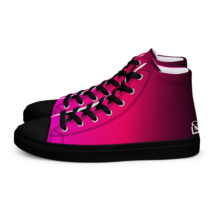 STRAIGHT VIBIN NEON COLOR FADE STYLE MEN'S CANVA SHOES product image (1)