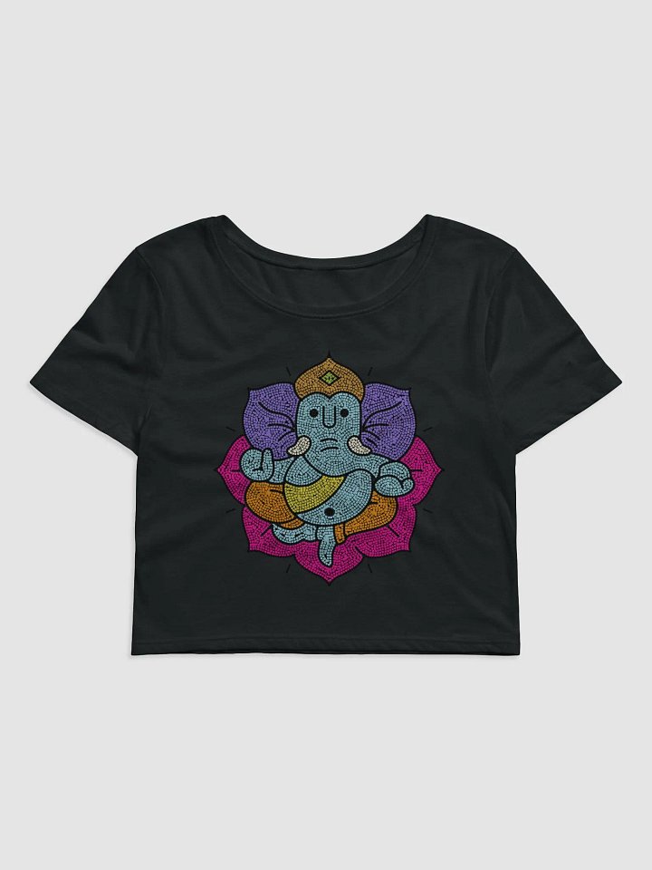 Ganesha Mosaic Crop Tee product image (1)
