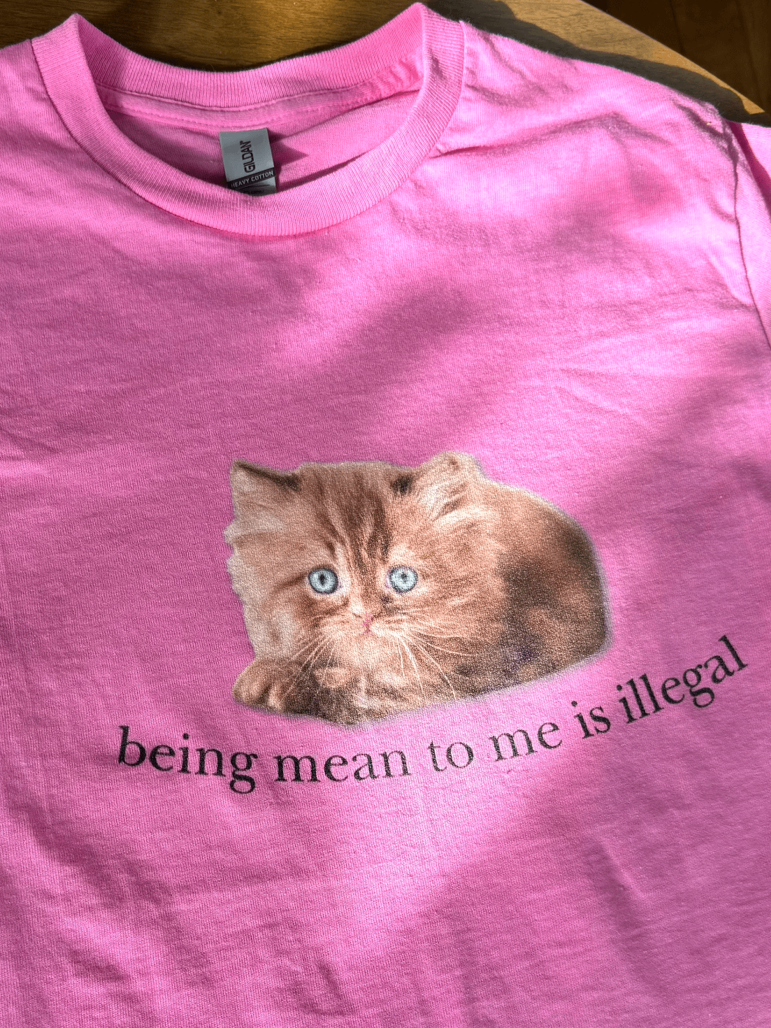 Being mean to me is illegal unisex tee 🎀 product image (1)