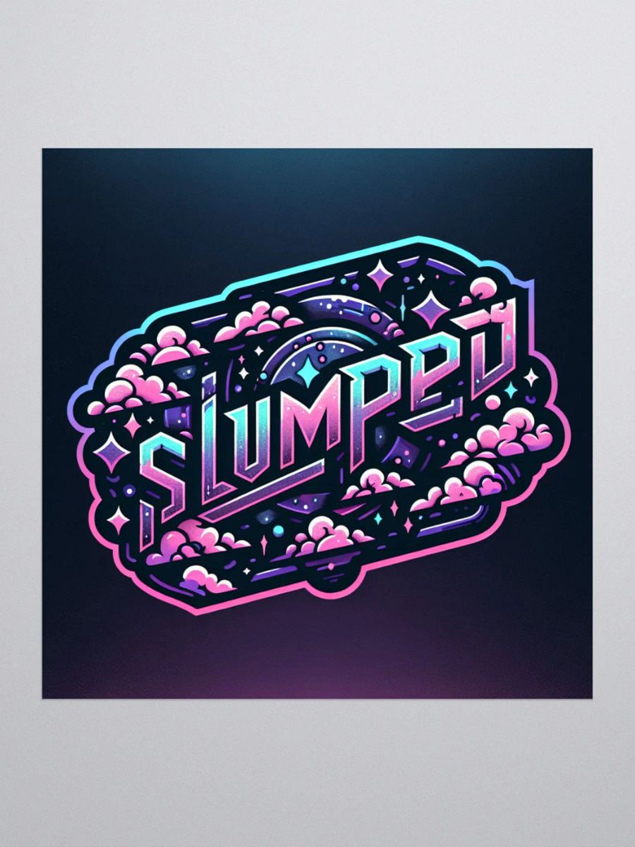 CLOUDY SLUMPED STICKER product image (2)