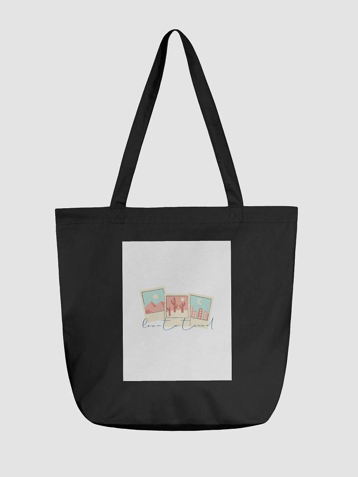 Wanderlust Love to Travel Eco Tote Bag product image (1)