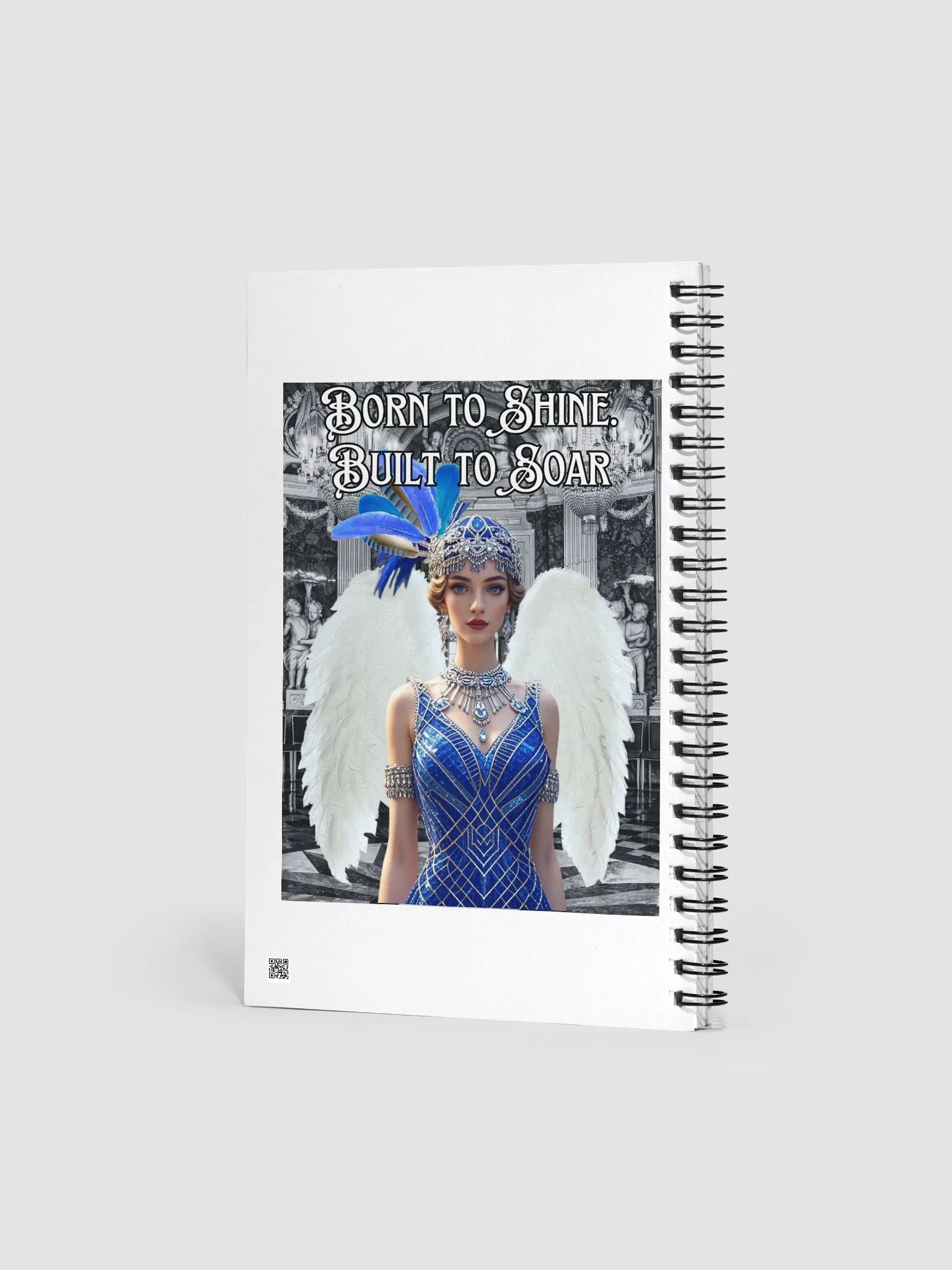 1920s Inspired Notebook Printed Front and Back Covers - 140 Page Notebook product image (2)