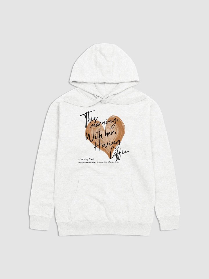 Johnny Cash Paradise hoodie - white product image (1)