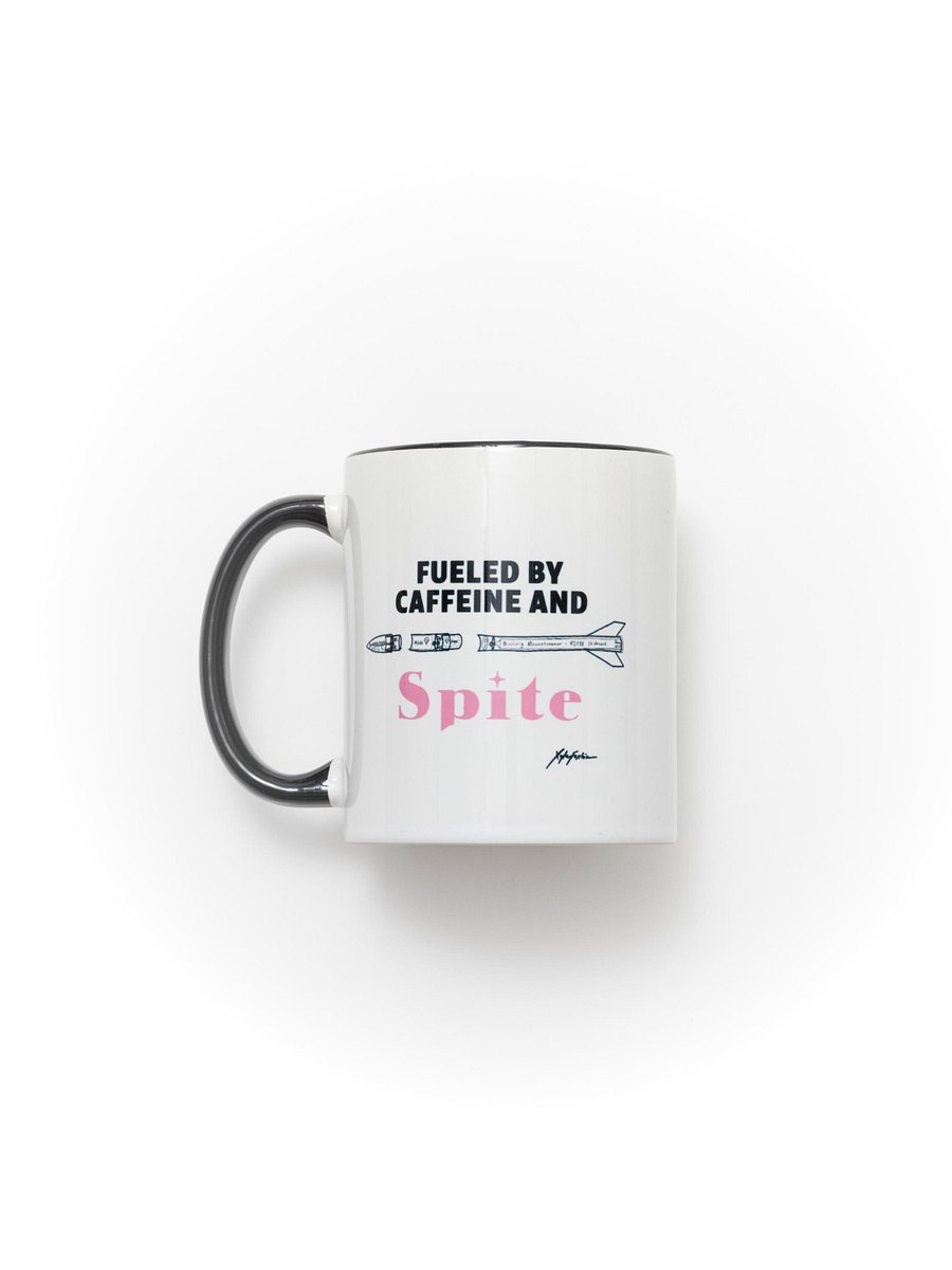 "Fueled by Caffeine and Spite" Mug product image (2)