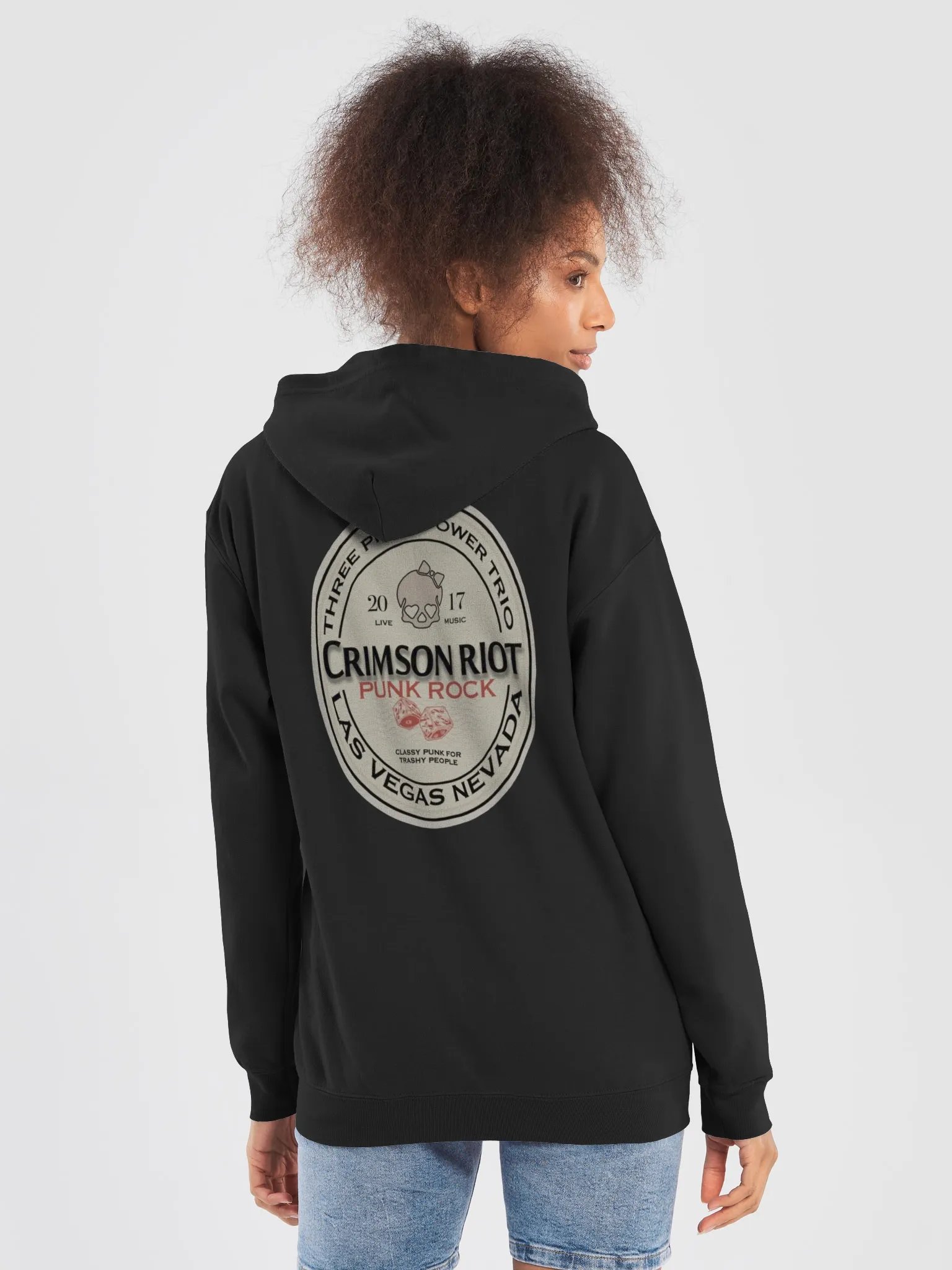 CRIMSON RIOT - BEER LOGO HOODIE product image (3)
