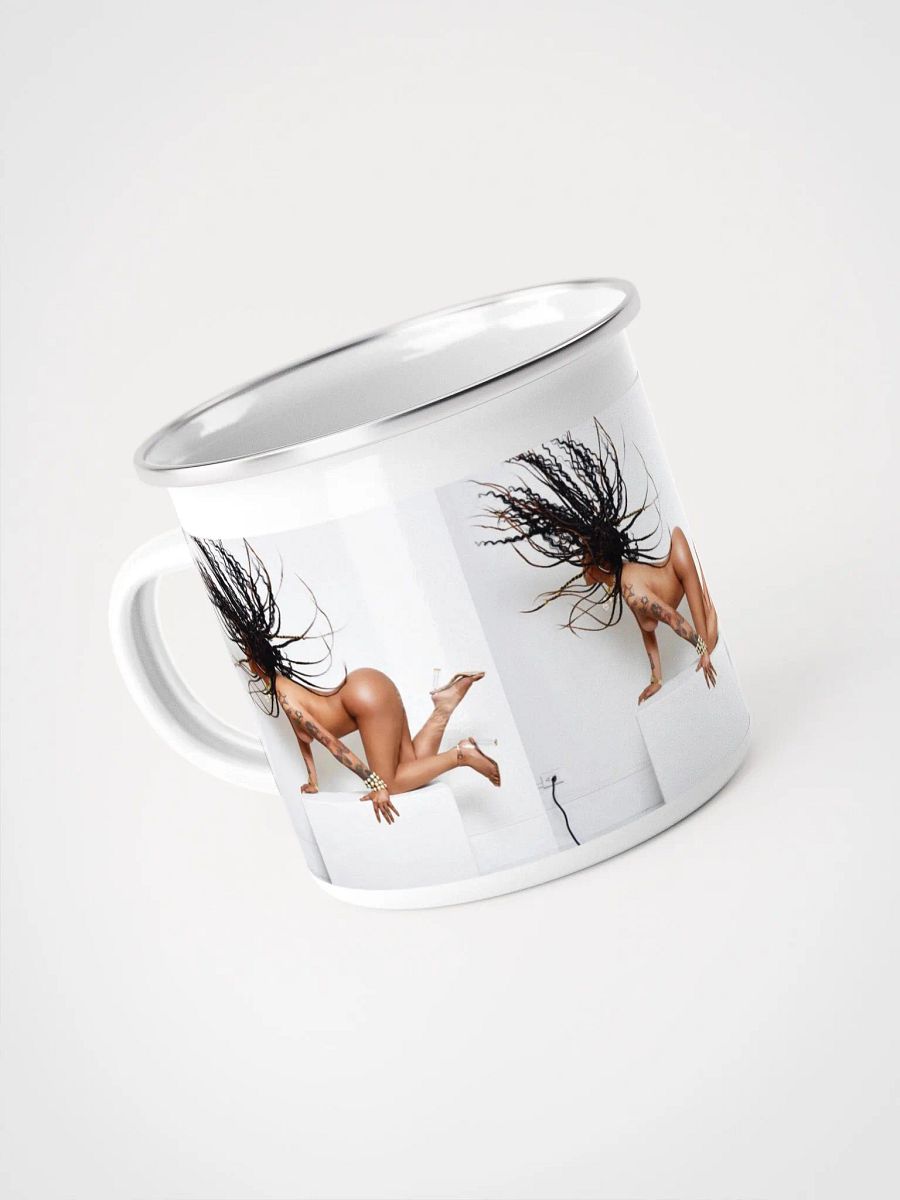 Naked in Pearl Enamel Mug product image (3)