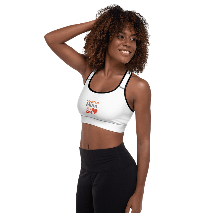 Mum's Kiss All-Over Padded Sports Bra product image (2)