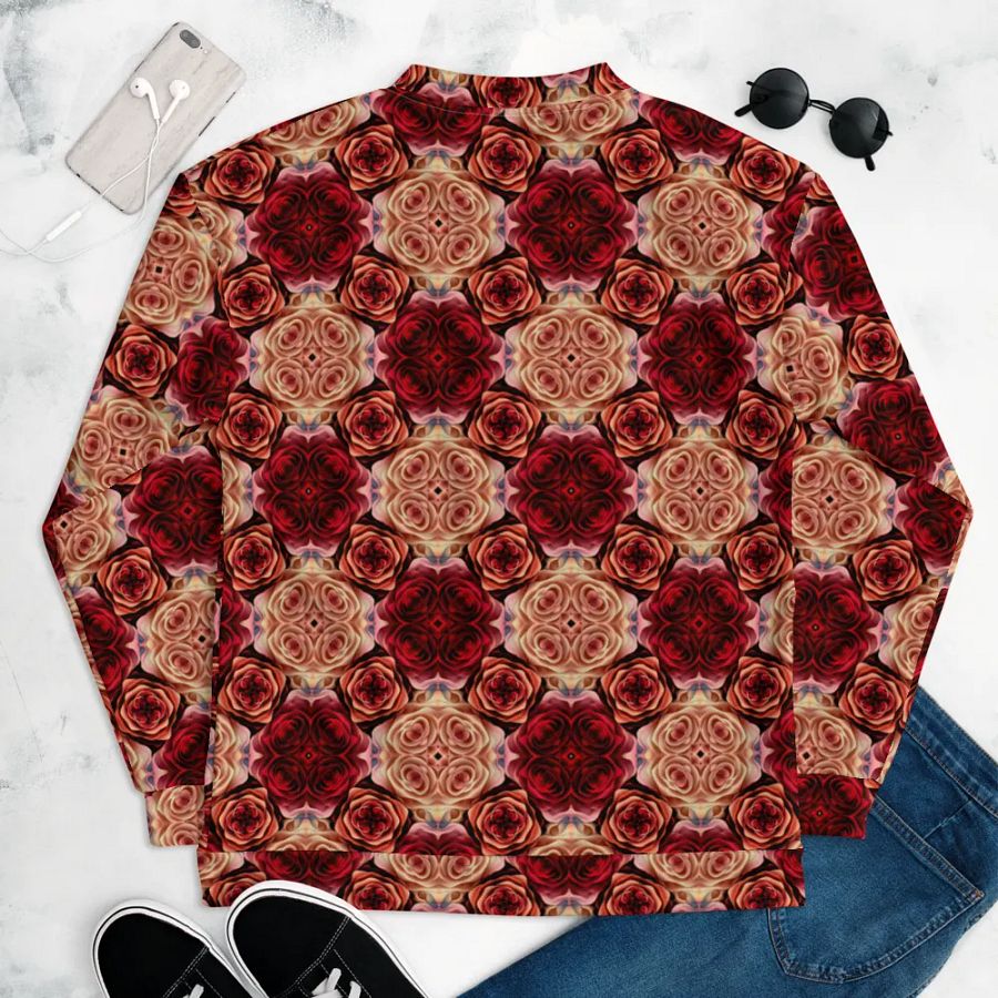Rose Bouquet Bomber Jacket product image (10)