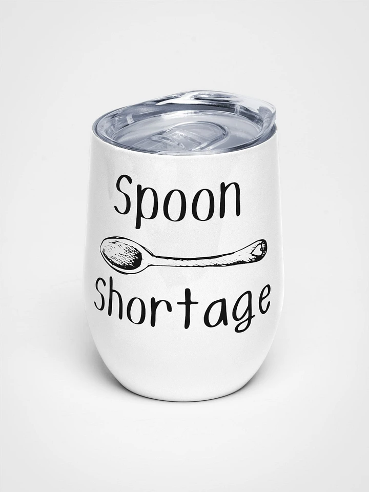 Spoon Shortage stainless steel Wine Tumbler product image (1)