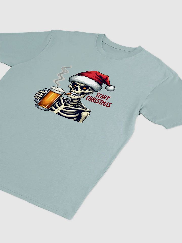 Spooky Santa Scary Xmas Brew Tee product image (11)