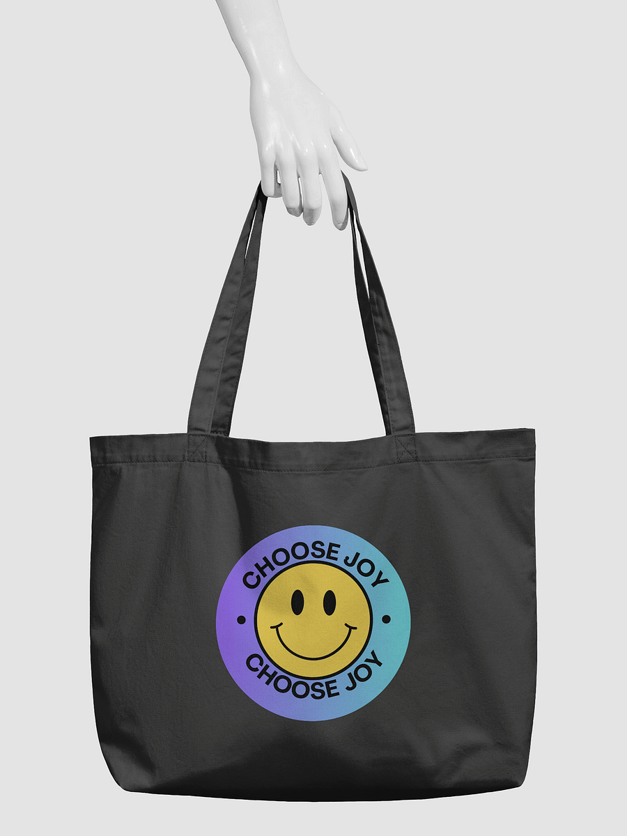 Choose Joy Smiley Tote Bag product image (2)
