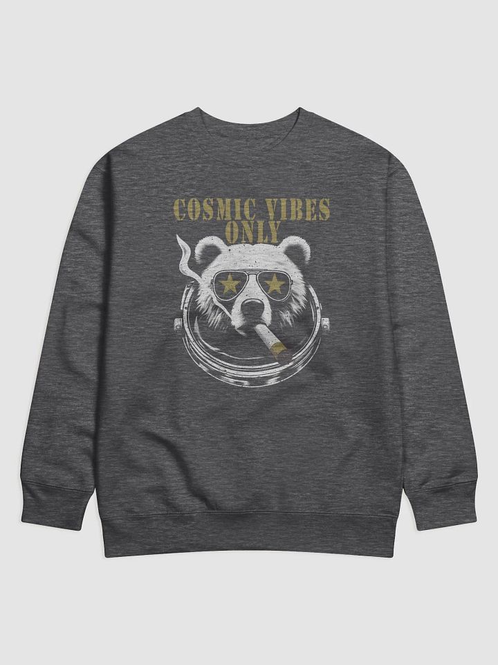 Cosmic Vibes Only Bear Premium Sweatshirt product image (1)