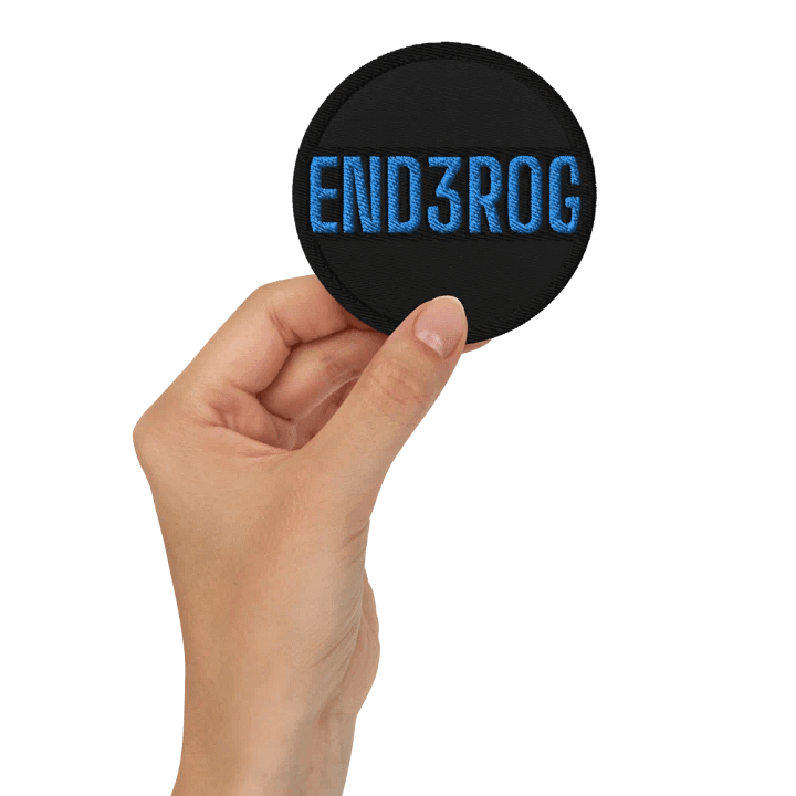 END3ROG Leetspeak Embroidered Patch product image (3)