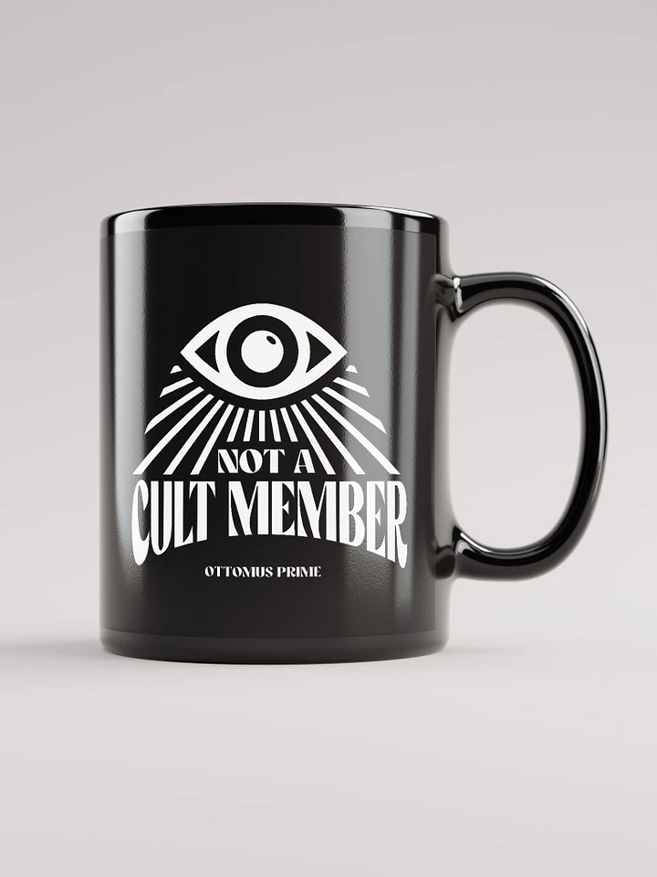 Not A Cult Member Mug (Black) product image (1)