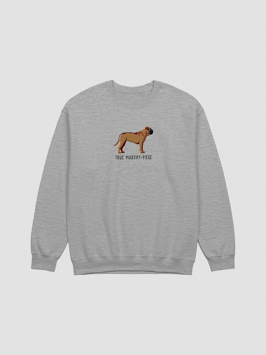 True Mastiff-Piece Sweatshirt (Embroidered) of an English Mastiff product image (10)