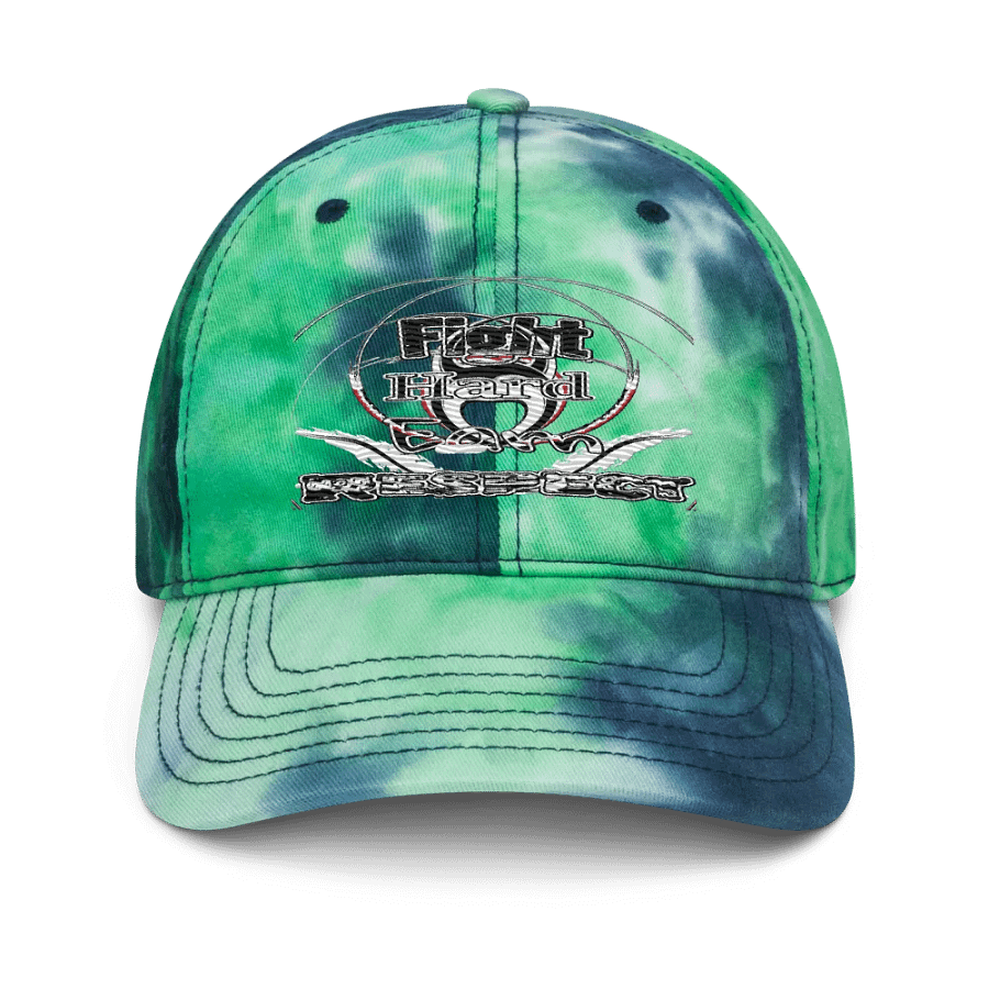 Fight Hard Earn Respect - Embroidered - Tie-Dye Dad Hat product image (20)