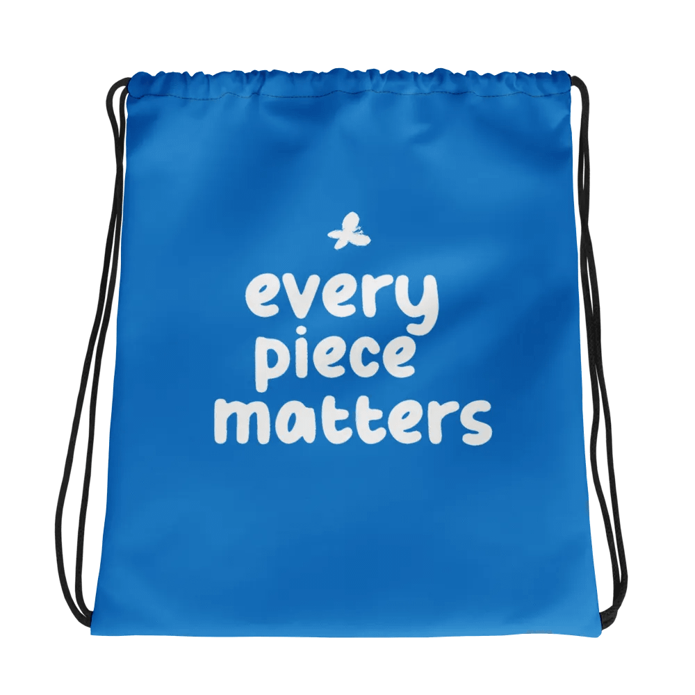 Every Piece Matters Drawstring (Blue Ver.) product image (1)