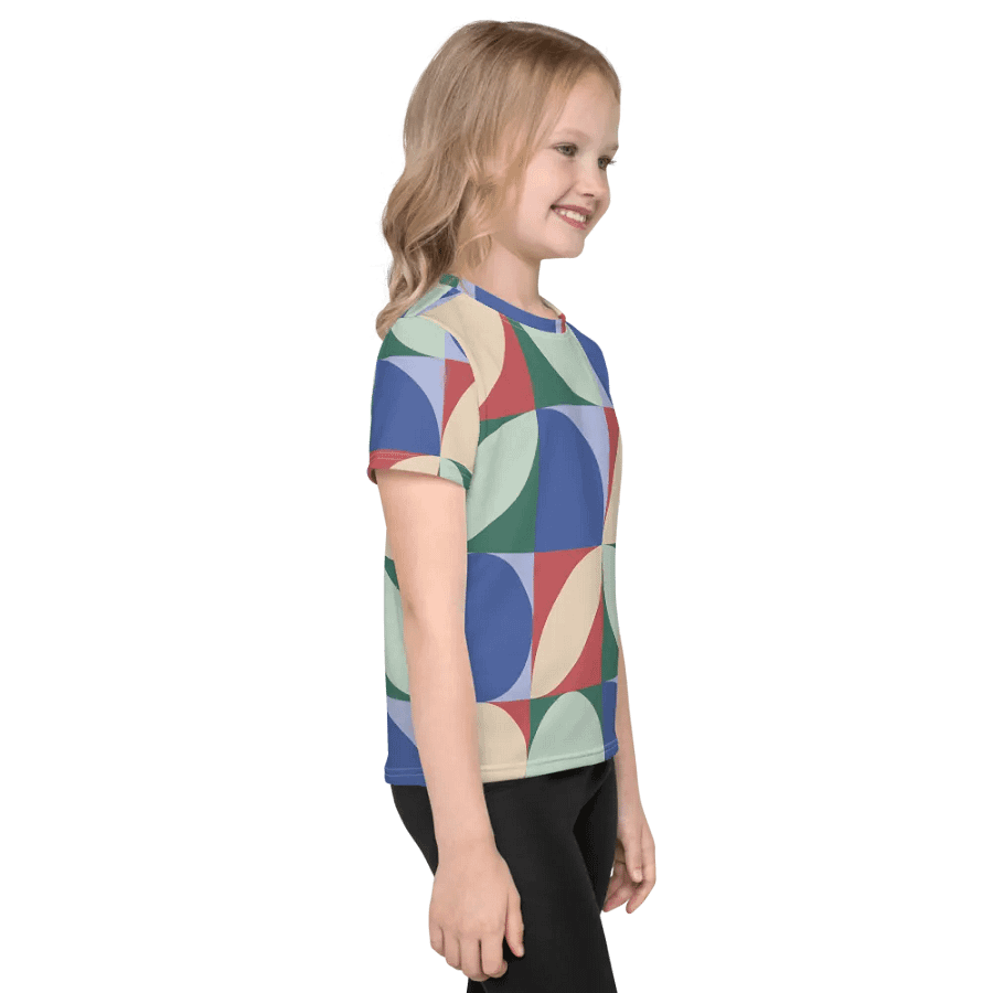 All-Over Print Kids Crew Neck T-Shirt product image (4)