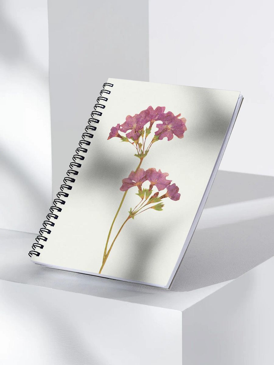 Watercolor Flowers Spiral Notebook product image (3)