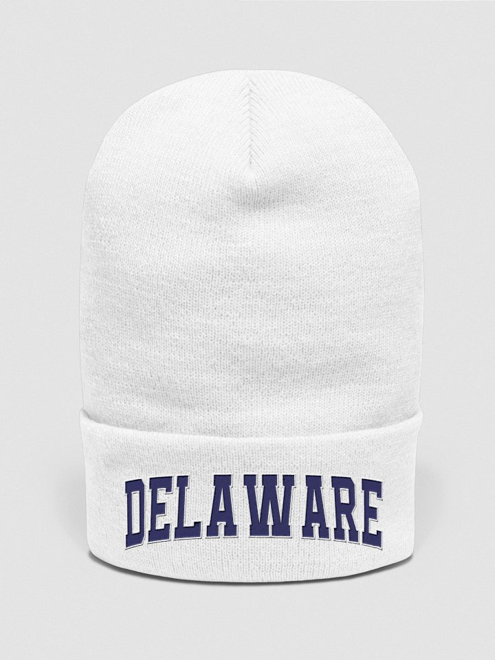 Delaware Vintage Varsity Cuffed Beanie product image (2)