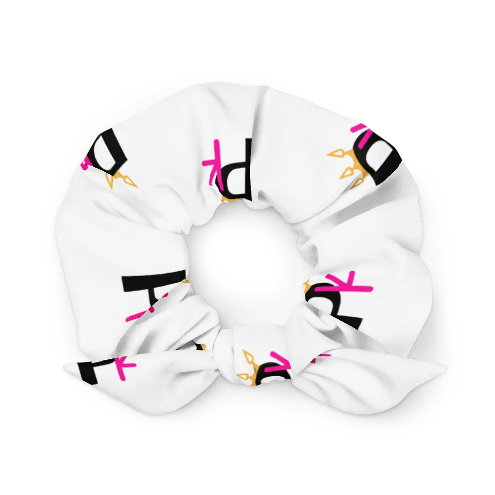 Logo Scrunchie - White product image (2)