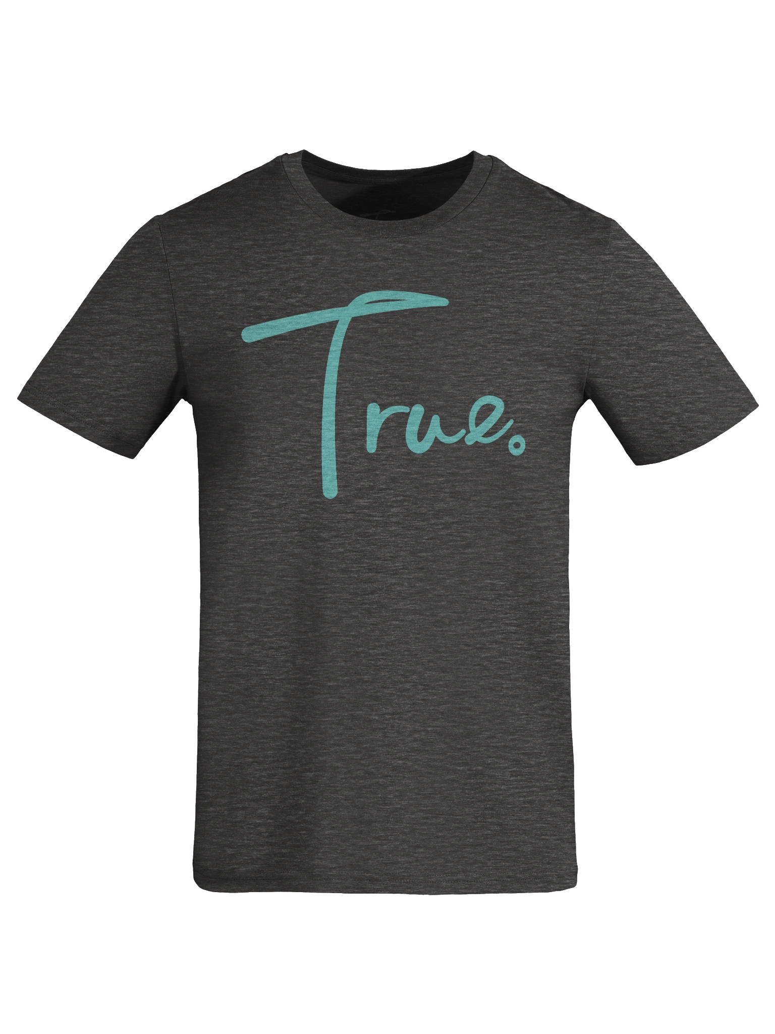 The Daily — in Dark Heather Grey + Dimple Blue (Unisex) product image (5)
