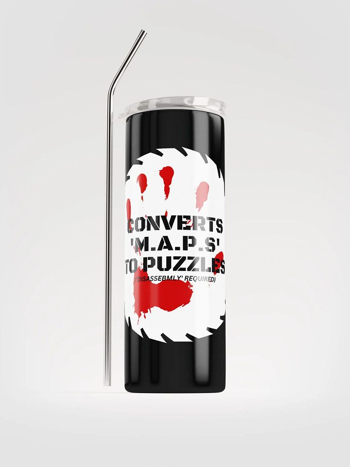 Converts 'M.A.P.s' To Puzzles Tumbler product image (1)