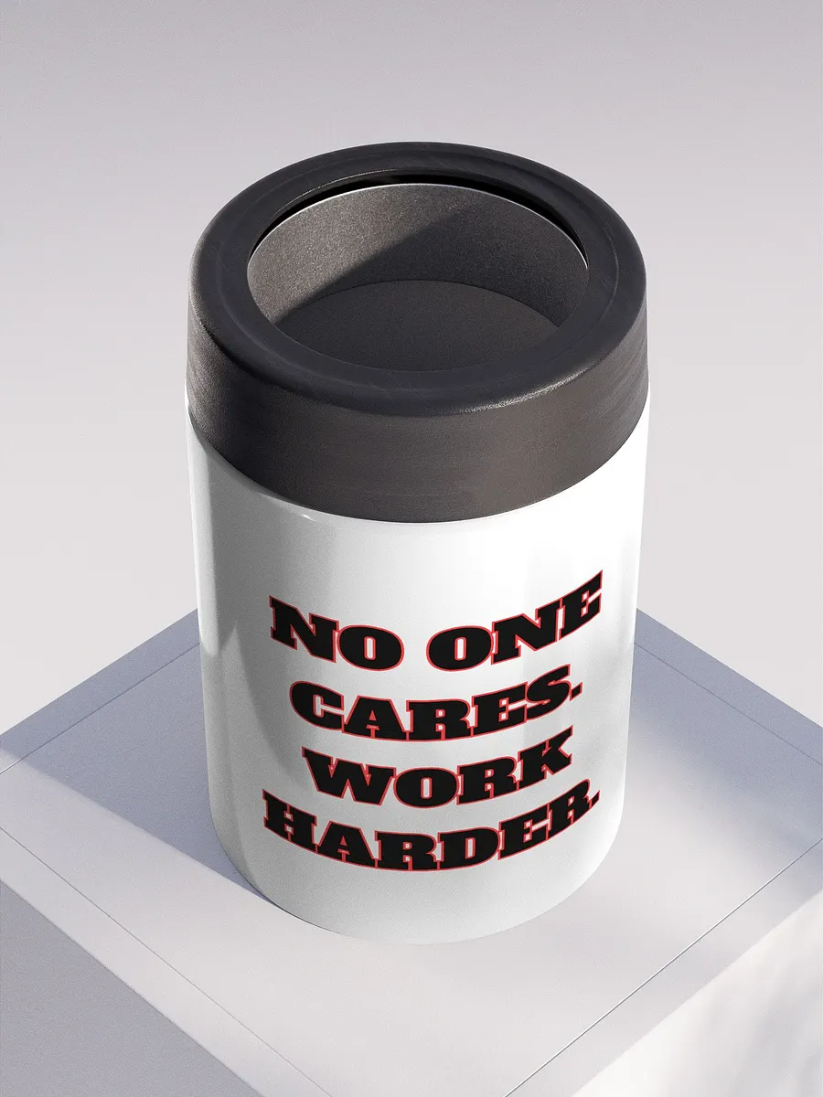 Motivational B̶E̶E̶R̶ Drink koozie -Steel product image (2)