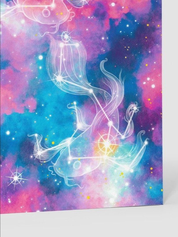 Cotton Candy Galaxy - Twin Galaxy Koi Constellation Notebook product image (4)