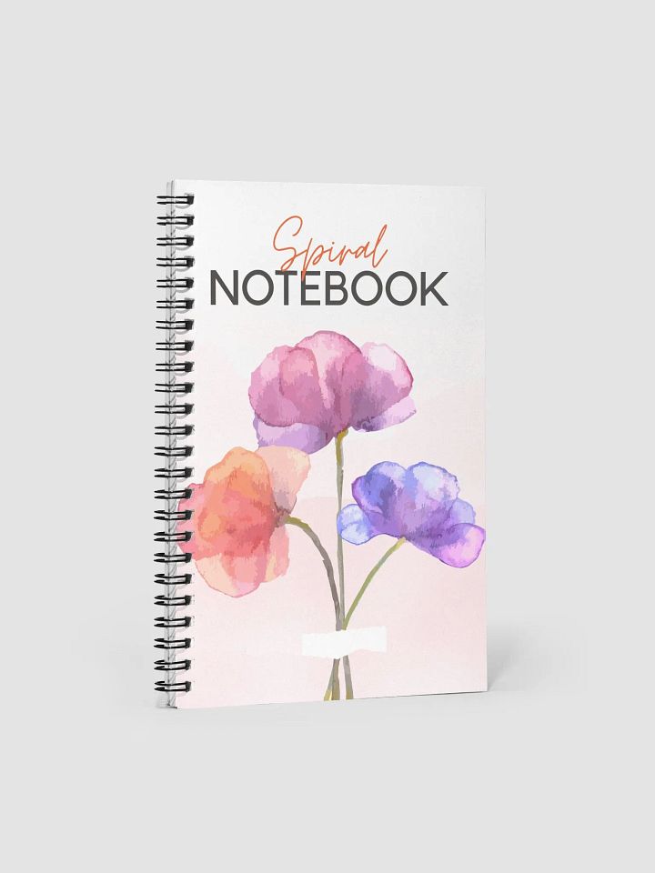 Floral Bliss Spiral Notebook product image (1)