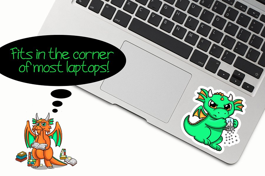 Salty Dragon Sticker product image (3)