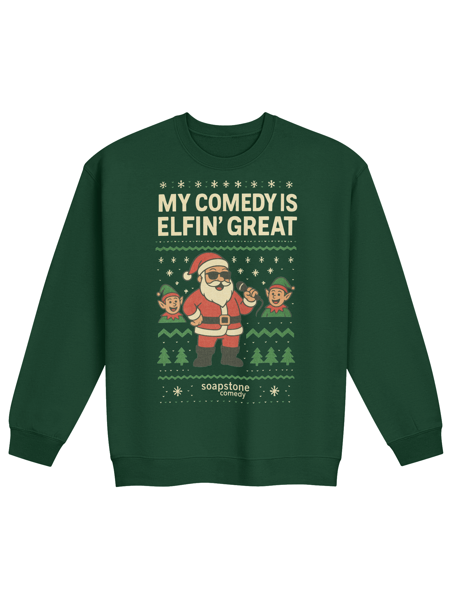 Santa's Comedy Crewneck product image (1)