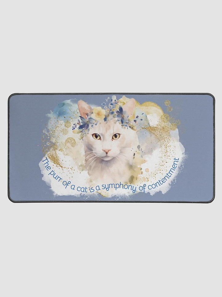 The Purr of a Cat Desk Mat product image (2)