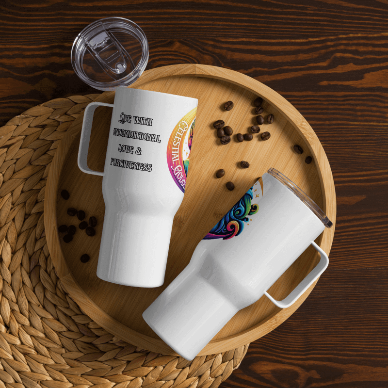 Celestial Crescent Moon Travel Mug product image (3)