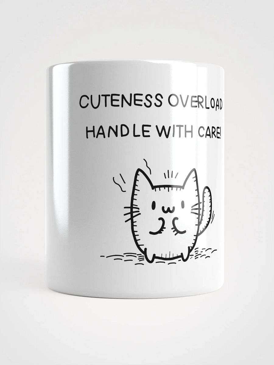 Cuteness Overload White Glossy Mug product image (15)