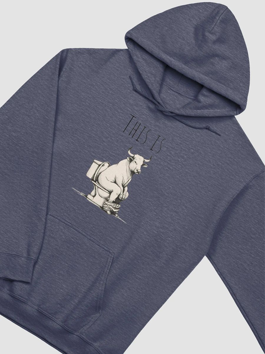 Bull Shit on the toilet Hoodie product image (17)