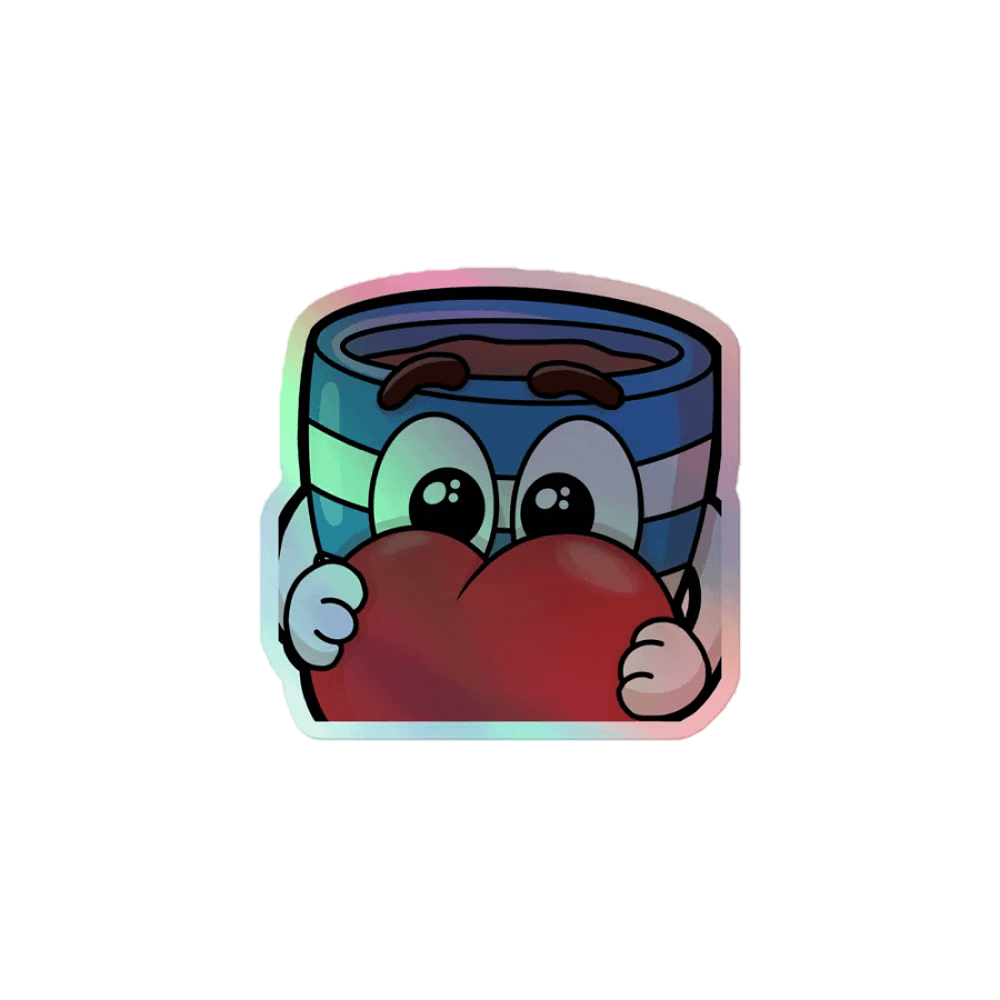 Muggsy Love Holo Sticker (Single Sticker) product image (1)