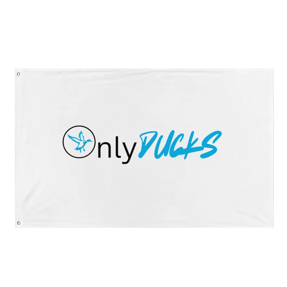 Only Ducks Flag product image (1)