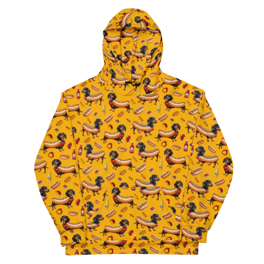 Dachshund Delight All-Over Hoodie (Primal) product image (11)